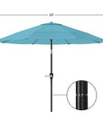 Outdoor Patio Umbrella with Vented Canopy - From Where -