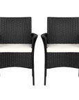 Outdoor Rattan Dining Chair (Set of 2) - From Where -
