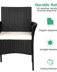 Outdoor Rattan Dining Chair (Set of 2) - From Where -