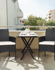 Outdoor Rattan Dining Chair (Set of 2) - From Where -