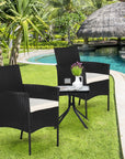 Outdoor Rattan Dining Chair (Set of 2) - From Where -