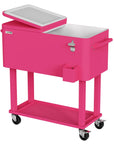 Outdoor Rolling Cooler Cart - From Where -