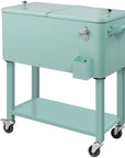 Outdoor Rolling Cooler Cart - From Where -