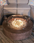 Outdoor Round Propane Fire Pit - From Where -