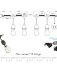 Outdoor String Lights - From Where -