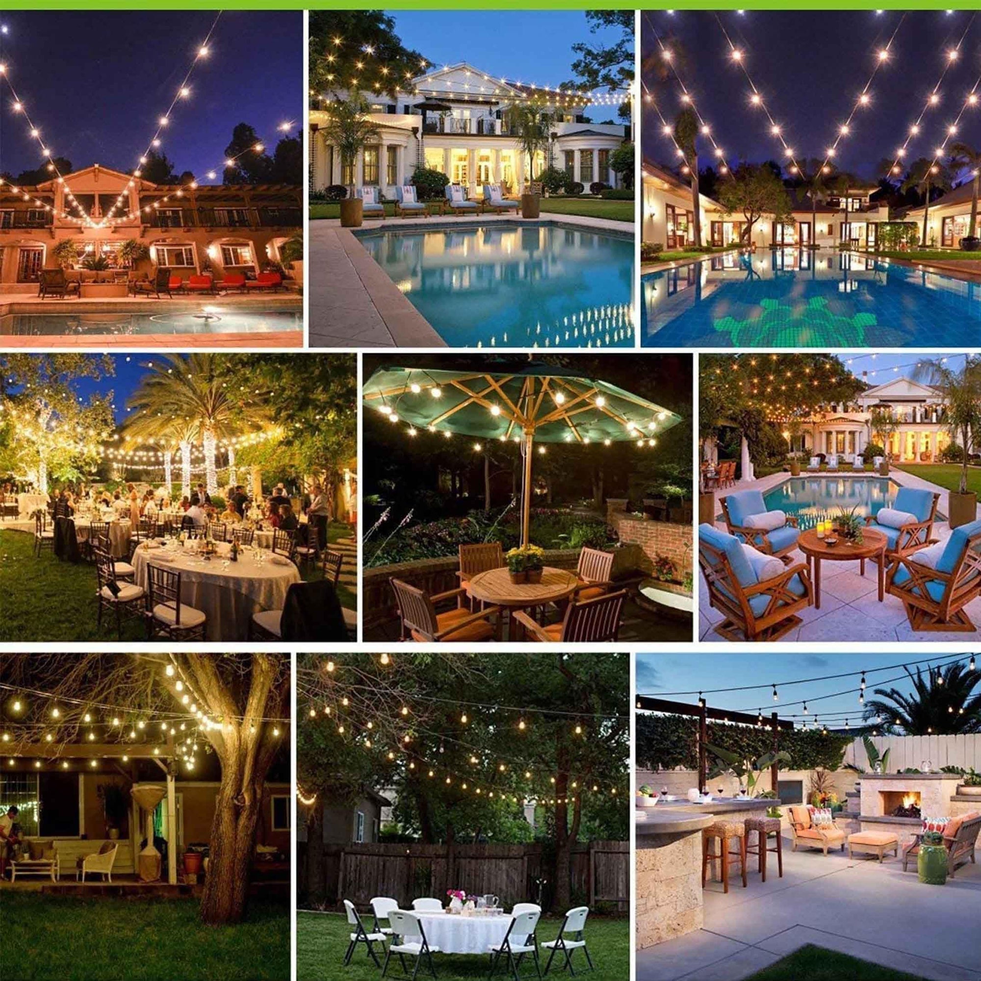 Outdoor String Lights - From Where -