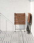 Outdoor Table with 2 Chairs Set - From Where -