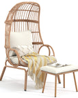 Outdoor Wicker Egg Chair - From Where -