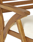 Outdoor Wood Dining Chair (Set of 2) - From Where -