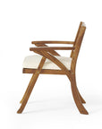 Outdoor Wood Dining Chair (Set of 2) - From Where -