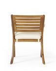 Outdoor Wood Dining Chair (Set of 2) - From Where -