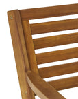 Outdoor Wood Dining Chair (Set of 2) - From Where -