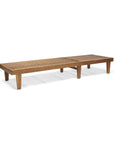 Outdoor Wooden Chaise Lounge - From Where -
