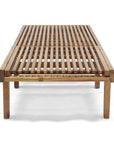 Outdoor Wooden Chaise Lounge - From Where -