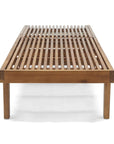 Outdoor Wooden Chaise Lounge - From Where -