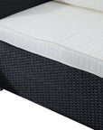 Outsunny 4 Piece Wicker Patio Furniture Set - From Where -
