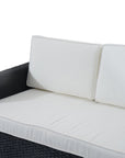 Outsunny 4 Piece Wicker Patio Furniture Set - From Where -