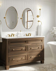 Oval Pivoting Vanity Mirror - From Where -