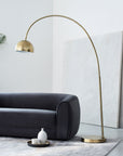 Overarching Metal Shade Floor Lamp (80") - From Where -