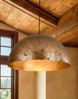 Oversized Dome Pendant Light - From Where -