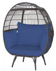 Oversized Rattan Wicker Egg Chair - From Where -
