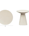 Ozetta Concrete Side Table - From Where Finds -