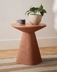 Ozetta Concrete Side Table - From Where Finds -