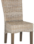 Ozias Wicker Dining Chair (Set of 2) - From Where Finds -