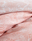 Paisley Reversible Duvet Cover Set with Shams - From Where -