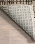 Park Abstract Checked Rug - From Where Finds -