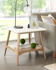 Parker End Table with Storage - From Where -