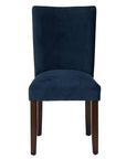 Parsons Classic Velvet Dining Chair (Set of 2) - From Where -