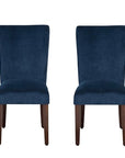 Parsons Classic Velvet Dining Chair (Set of 2) - From Where -