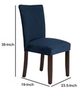 Parsons Classic Velvet Dining Chair (Set of 2) - From Where -