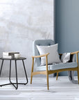 Patio Side Table with Flower Cut Outs - From Where -