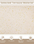 Patio Terrazzo Fire Pit Table - From Where -