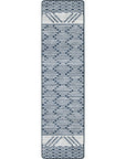 Patterned Stripe – Fresh Blue Rug - From Where Finds -