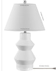 Pavillion White Table Lamp - From Where -