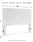 Paxberry King Panel Headboard - From Where -