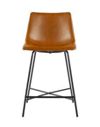 Pemberly Row Upholstered Counter Stool - From Where -