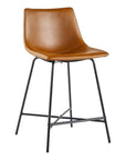 Pemberly Row Upholstered Counter Stool - From Where -