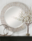 Penelope Round Wall Mirror - From Where -