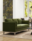 Pera 84'' Upholstered Velvet Sofa - From Where -