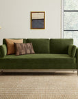 Pera 84'' Upholstered Velvet Sofa - From Where -