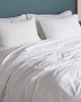 Percale Sheet Set - White K/CK