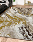 Petrified Area Modern Rug - From Where Finds -