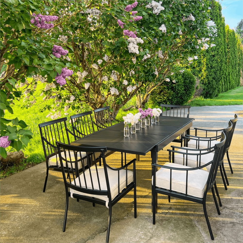 Phi Villa Outdoor Dining Set - From Where -