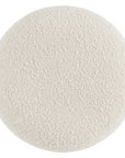 Pica 16" Ottoman - Ivory Bouclé - From Where -