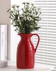 Pitcher Vase for Flowers - From Where -