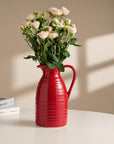 Pitcher Vase for Flowers - From Where -